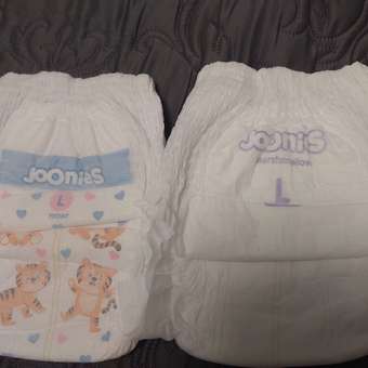 Трусики Joonies Marshmallow L (9-14 кг) 42 шт.: отзыв пользователя Детский Мир