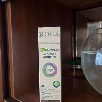 Зубная паста ROCS Biocomplex Активная защита 94г: отзыв пользователя Детский Мир