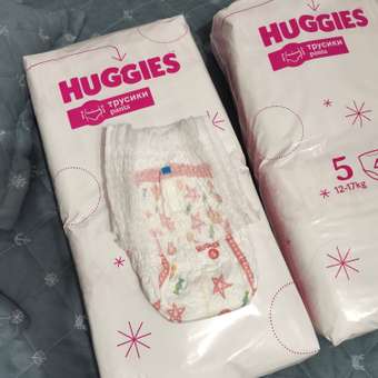 Трусики Huggies Ultra Comfort для девочек 5 (12-17 кг) 96 шт.: отзыв пользователя Детский Мир