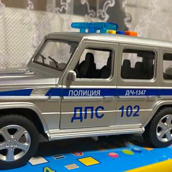 Машина Технопарк Mercedes Benz Gclass Полиция 328028: отзыв пользователя ДетМир