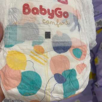 Трусики BabyGo Comfort M 6-11кг 58шт: отзыв пользователя ДетМир