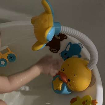 Игрушка для купания Kribly Boo Цыпленок с функцией душа 130257 желтый: отзыв пользователя Детский Мир