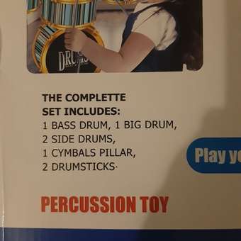 Барабанная установка Veld Co 4 барабана: отзыв пользователя Детский Мир