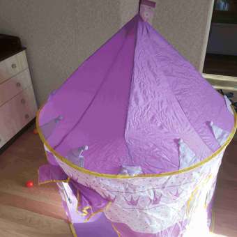 Детская палатка Наша Игрушка в сумке на молнии: отзыв пользователя Детский Мир
