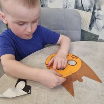 Набор для творчества ORIGAMI Три Кота аппликация: отзыв пользователя Детский Мир