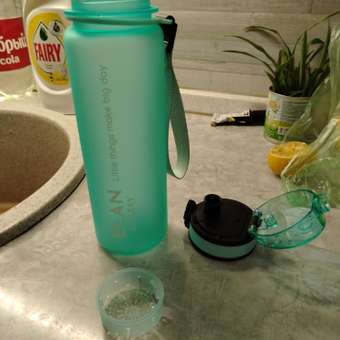 Бутылка для воды Elan Gallery 500 мл Style Matte аквамарин: отзыв пользователя Детский Мир