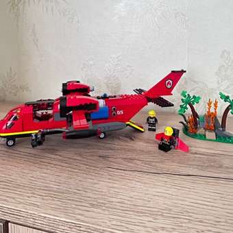Конструктор LEGO City Пожарно-спасательный самолет: отзыв пользователя Детский Мир