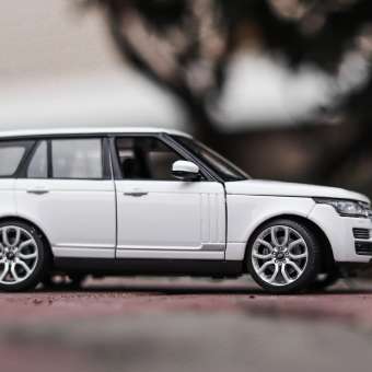 Машинка Rastar Range Rover 1:24 белая: отзыв пользователя Детский Мир