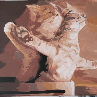 Картина по номерам Art on Canvas Кошачий Титаник в ассортименте: отзыв пользователя Детский Мир