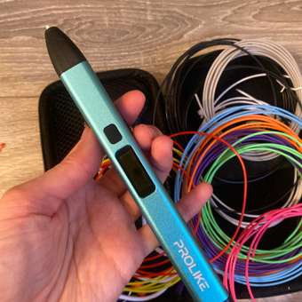 3D-ручка PROLIKE с дисплеем голубая: отзыв пользователя Детский Мир