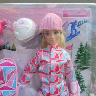 Кукла Barbie Зимние виды спорта Сноубордист HCN32: отзыв пользователя Детский Мир