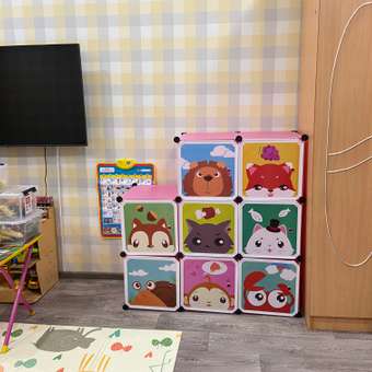 Модульный шкаф SOKOLTEC для одежды и игрушек HW1588BL: отзыв пользователя Детский Мир