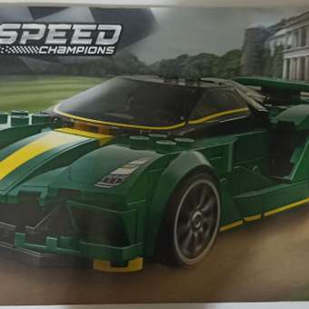 Конструктор LEGO Speed Champions Lotus Evija блочный: отзыв пользователя Детский Мир
