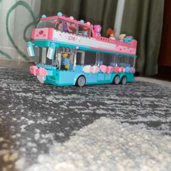 Конструктор SLUBAN Розовая мечта Свадебный автобус M38-B0769: отзыв пользователя ДетМир