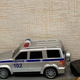 Машина Технопарк Полиция УАЗ Патриот РУ 19 см свет: отзыв пользователя Детский Мир