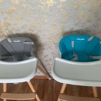 Стульчик для кормления Babyton Woody Grey трансформер: отзыв пользователя Детский Мир