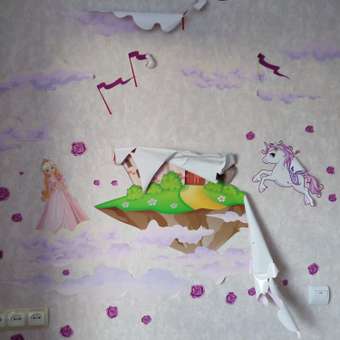 Наклейка интерьерная Woozzee Замок в облаках: отзыв пользователя Детский Мир