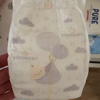 Подгузники YokoBaby M (5-10 кг) 62 шт.: отзыв пользователя Детский Мир