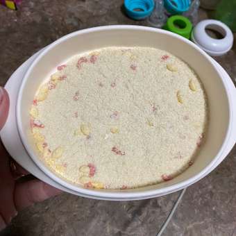 Каша молочная Nestle мультизлаковая с фигурками из пшеницы яблоко-абрикос 190г с 12месяцев: отзыв пользователя ДетМир