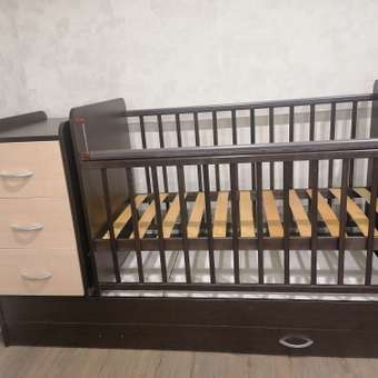 Детская кроватка СКВ СКВ-5 прямоугольная, поперечный маятник (береза): отзыв пользователя Детский Мир