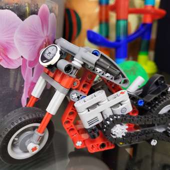 Конструктор LEGO Technic Мотоцикл 42132: отзыв пользователя ДетМир