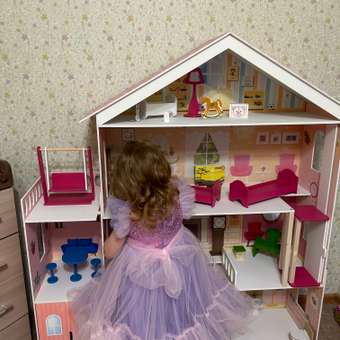 Кукольный домик Paremo Мечта с мебелью 31 предмет PD316-02: отзыв пользователя Детский Мир
