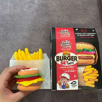 Масса для лепки Funny Kitchen Burger set: отзыв пользователя Детский Мир