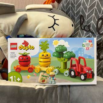 Конструктор LEGO DUPLO Fruit and Vegetable Tractor 10982: отзыв пользователя Детский Мир