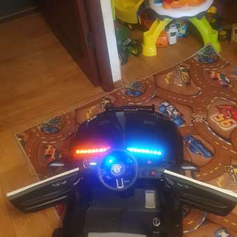 Электромобиль TOMMY Mustang Police-5 черный: отзыв пользователя Детский Мир
