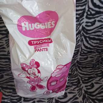 Подгузники-трусики для девочек Huggies 5 12-17кг 96шт: отзыв пользователя ДетМир