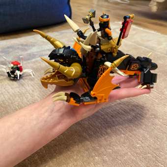 Конструктор LEGO NINJAGO Земляной дракон Коула Ниндзяго блочный: отзыв пользователя ДетМир