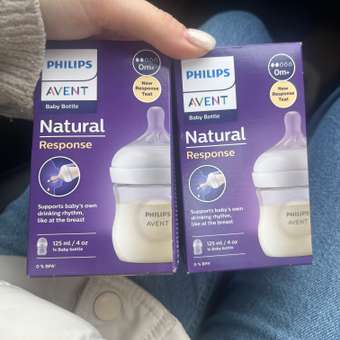 Бутылочка Philips Avent Natural 125 мл: отзыв пользователя Детский Мир