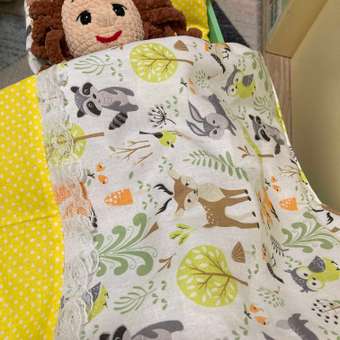 Кроватка-люлька для куклы Mary Poppins деревянная игрушечная 46x25x23 см создай свой дизайн: отзыв пользователя Детский Мир