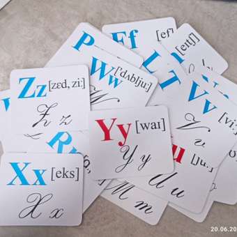 Развивающие обучающие карточки Крокуспак Английский алфавит с прописными буквами 27 шт 179913: отзыв пользователя Детский Мир
