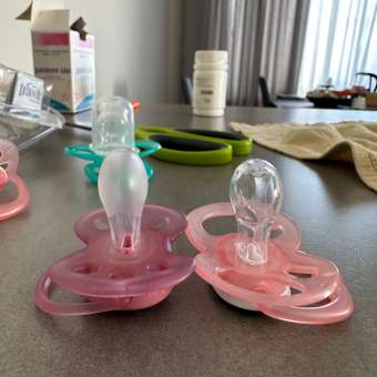 Пустышка Philips Avent анатомическая от 6 мес. 2 шт.: отзыв пользователя Детский Мир