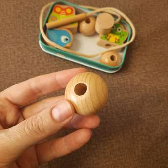Деревянная игрушка Lucy and Leo Шнуровка: отзыв пользователя Детский Мир