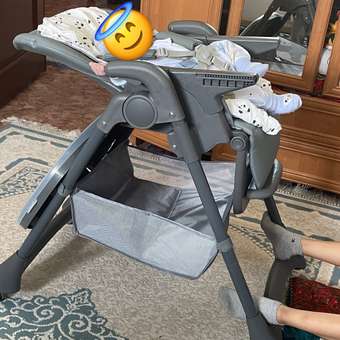 Стульчик для кормления Babyton Sweet Meals Grey классический: отзыв пользователя ДетМир