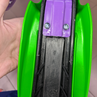 Самокат трехколесный Kreiss Зелёный: отзыв пользователя Детский Мир