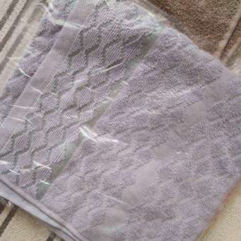 Махровое полотенце Bravo Лозанга м7707_11 M 50х80 серый: отзыв пользователя Детский Мир