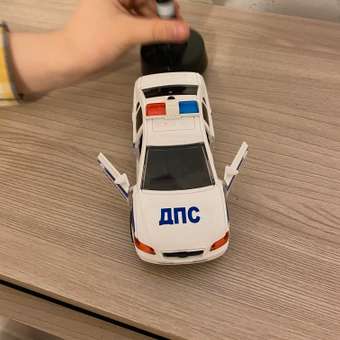 Машинка игрушечная Пламенный мотор Полиция инерционная: отзыв пользователя Детский Мир