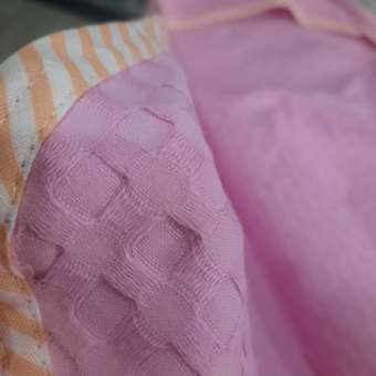 Полотенце-уголок Babyton Розовый 28070: отзыв пользователя Детский Мир