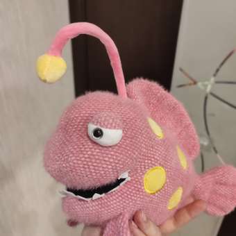 Игрушка ABTOYS Knitted Рыба вязаная Удильщик с подсветкой: отзыв пользователя Детский Мир