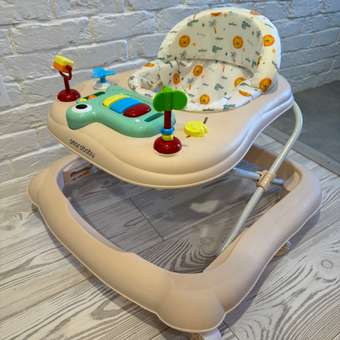 Ходунки Amarobaby First steps бежевый: отзыв пользователя Детский Мир