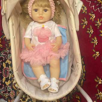 Кукла Реборн QA BABY девочка Изабель силиконовая большая 45 см: отзыв пользователя Детский Мир
