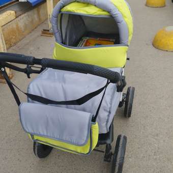 Коляска трансформер Babyton Melly Grey-Green: отзыв пользователя ДетМир