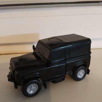 Машина Rastar 1:32 Land Rover Defender Трансформер Черный 62010: отзыв пользователя ДетМир