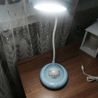 Настольный светильник ФОТОН Аккумуляторный ночник Космический кот TGX-7090: отзыв пользователя Детский Мир