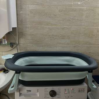 Ванна детская складная Rant со сливом складная Marlin RBT003 Blue: отзыв пользователя Детский Мир