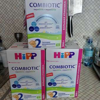 Смесь молочная Hipp 2 Combiotic 900г с 6месяцев: отзыв пользователя ДетМир