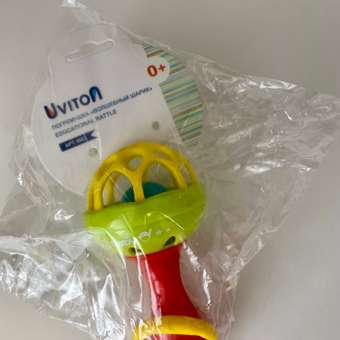 Погремушка Uviton Волшебный шарик Арт.0063 зеленая: отзыв пользователя Детский Мир